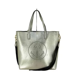 アニヤハインドマーチ ANYA HINDMARCH イタリア製 2WAY スマイリー レザー トートバッグ レディース 表記無 のサムネイル