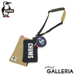 日本正規品 チャムス ポーチ 小物入れ メンズ レディース ブランド CHUMS ショルダー ストラップ 撥水 ミニショルダー 小銭入れ CH60-3625 NavyxBeige