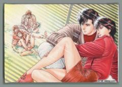 [중고] 원화 일러스트 보드 [시티 헌터] 아트 보드