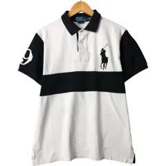 古着 ラルフローレン Ralph Lauren POLO by Ralph Lauren CUSTOM FIT ビッグポニー 半袖 ポロシャツ メンズL相当/eaa561354