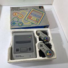 Nintendo スーパーファミコン 本体 コントローラー SHVC-001 箱付 未検品 AAL0402大7871/0427