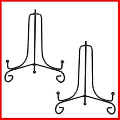 【人気商品】【在庫処分】【特価商品】【在庫セール】【特別セール】プレートスタンド アイアン 皿立 写真立て 本立て 6号 (2個セット)