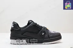 LV（ルイヴィトン）Louis Vuitton Trainer Sneaker Low レジャースポーツカルチャーユニセックススケートシューズ
