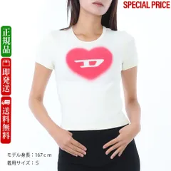 2026年最新】DIESEL ディーゼル t-ele tシャツ ハートの人気アイテム