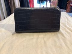 SAINT LAURENT サンローラン　長財布　クロコ　型押し