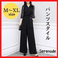 パンツドレス　結婚式　フォーマル　オールインワン　M　L　XL　通勤　卒業式　入園式　パンツスーツ　お出かけ用