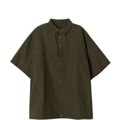WILD THINGS ワイルドシングス CARRY SHIRTS キャリーシャツ アウトドア 機能素材  OLIVE 新品のサムネイル