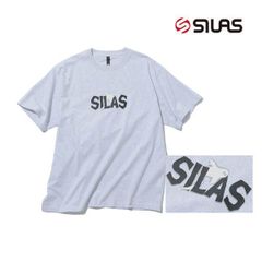 サイラス tシャツ Tシャツ silas SILAS GHOST LOGO S/S TEE 110252011003 メンズ レディース ティシャツ ティーシャツ アッシュ グレー ホラー 丸首 ゴースト おばけ お化け ブランド おしゃれ ブランド ロゴ