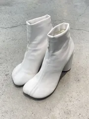 ジュコJuco.天敵の足袋ブーツ24.5センチホワイト白マルジェラ Maison