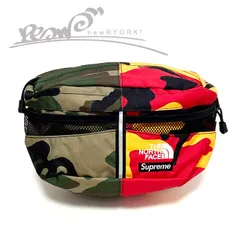 送料無料 メンズ ウエストバッグ カモ Supreme/The North Face Split Waist Bag NF0A875GQ1 シュプリームノースフェイススプリットウエストバッグ se1264r