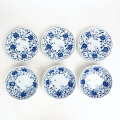 Zwiebelmuster ボヘミアブルーオニオン サラダボウル 6枚 - メルカリ