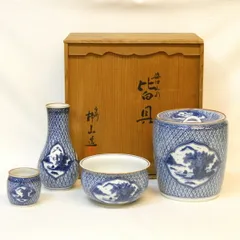 メル84937！唐銅 皆具 一揃 八尾 祥栄 鬼面耳付水指 建水杓立f68 2025年最新】皆具 唐の人気アイテム - メルカリ