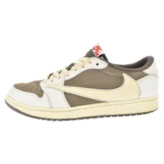 NIKE (ナイキ) ×TRAVIS SCOTT AIR JORDAN 1 LOW OG 'REVERSE MOCHA×トラヴィススコット エアジョーダン1 ロー リバースモカ ローカットスニーカー US12/30cm DM7866-162のサムネイル