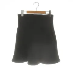 スナイデル SNIDEL フレアーミニスカショーパン ショートパンツ 0 黒 ブラック /AT ■OS