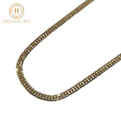 【新品】喜平ネックレス K18 18金 750 6面ダブル 10.8g 40cm 3.1mm キヘイ チェーン 金ネックレス 造幣局検定マーク 10g 50cm メンズ アクセサリー