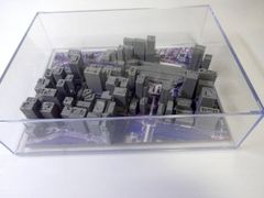東京駅 大手町 3D都市データを活用した都市模型 (透明ケース付