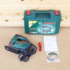 新潟発 BOSCH ジグソー PST800PE 動作確認済み 切断機 電動 工具 ノコギリ 中古 木材 造形 加工 中抜き DIY 木工 鉄工 ボッシュ