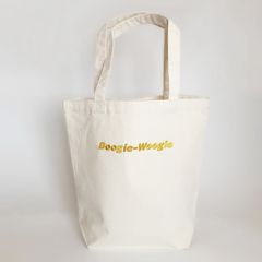 Boogie-Woogie（ブギウギ）オリジナル刺繍トートバッグ（Mサイズ）生成