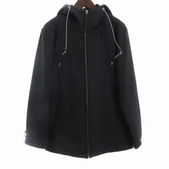 ニコルクラブフォーメン NICOLE CLUB FOR MEN パーカー ジャケット 長袖 フルジップ フード 裏起毛 8F3585 黒 ブラック M ■SM1のサムネイル