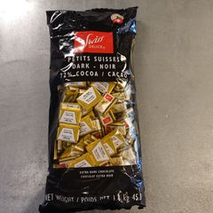 スイスデリス ダークチョコレート 1.3kg Swiss Delice Dark Chocolate 1.3kg コストコ お菓子 おつまみ 個包装 一口サイズ ポリフェノール Swiss Delice ハイカカオ カカオ72％ チョコレート大容量 業務用