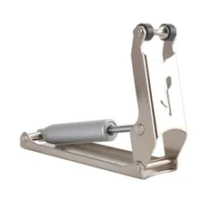 EXDUCT ピアノ フィンガーガード 開閉補助具 指詰め 怪我防止 アブソーバー 指はさみ防止 開閉補助 アップライトピアノ専用 (シルバー) [シルバー]