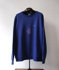 ■ 00s ■ Nike ナイキ NIKE タイダイ染め ワンポイントロゴ刺繍 クルーネックスエット ■ Made in Mexico メキシコ製 ■  AAA1044
