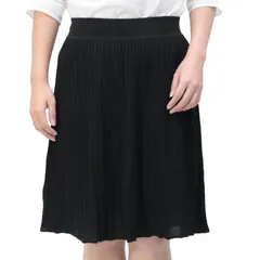 【PF by PAOLA FRANI / ピーエッフェ by パオラフラーニ】スカート ブラック (521002 80356 BK) 44サイズ [新品]のサムネイル