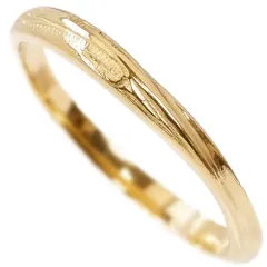 ハワイアンジュエリー リング 指輪 波 スクロール レディース メンズ ピンキーリング 細め ウェーブ つけっぱなしOK サージカルステンレス 重ね付け 記念日 誕生日 プレゼント ギフト イエローゴールド ropr17g