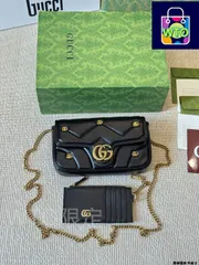 【今日特価】Gucci GG Marmont ショルダーバッグ（ピンク）送料無料！在庫限定のお得な価格です-WTO輸入1
