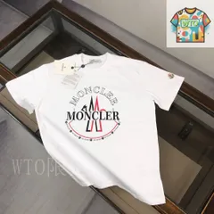 【今日WTO】MONCLER COUPLE 2025 ロゴプリント T シャツ-BD79