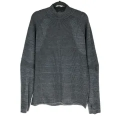 ##snowpeak スノーピーク WG Stretch Knit Pullover Lサイズ SW-21AU013 グレーのサムネイル