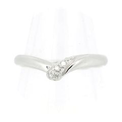 スタージュエリー ダイヤモンド リング 指輪 0.04ct 12号 Pt950(プラチナ) 質屋出品