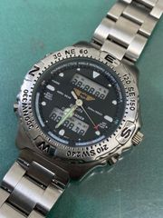 稼働未確認】ELGIN エルジン AERO GEAR 腕時計 FK-930E - メルカリ