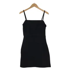 ZARA ザラ デニム ミニ キャミワンピース sizeEUR XS/ブラック