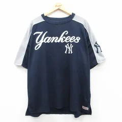 XL/古着 半袖 フットボール Tシャツ メンズ MLB ニューヨークヤンキース アレックスロドリゲス 13 ツートンカラー 大きいサイズ クルーネッ