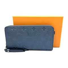 ルイヴィトン モノグラム アンプラント ジッピーウォレット M80958 新品同様 メンズ 長財布 LOUISVUITTON