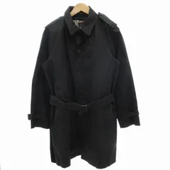 ポールスミス PAUL SMITH トレンチコート ロング ベルト付 ライナー ネックベルト L 黒 ブラック /GV 1111 ■SM3のサムネイル