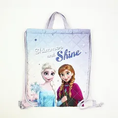 ディズニー プリンセス アナと雪の女王 キルトナップザック ラベンダー バッグ リュック スクール キッズ Disney