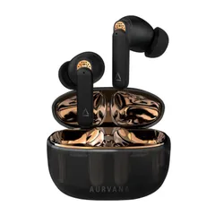 【新品 未使用 未開梱】 クリエイティブメディア　完全ワイヤレスイヤホン AURVANA ACE 2 ［ノイズキャンセリング対応］ トランスルーセント ブラック＆カッパー　HS-AVACE2-BKAのサムネイル