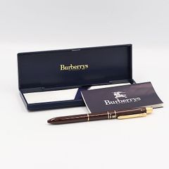 未使用 Burberrys ヤングエグゼクティブ 2色 ボールペン シャープペン