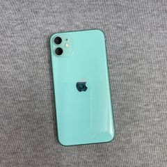 Apple iPhone 11 グリーン 本体 画面割れあり バッテリー81% - メルカリ