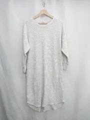 ◇ ⊆ SM2 サマンサ モスモス 長袖 ロング ワンピース サイズF ライトグレー レディース E  【1502060008938】