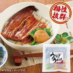 うなぎ蒲焼 うなぎ × うめぼし 食べ合わセット 一人前 国産 鰻 南高梅