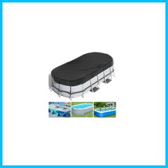 【数量限定】大型 蓋 家庭用 プール プールマット 防水 ペット用 異物の侵入を防ぐ プールカバー 紫外線防止 BKJANYO (265*175*20cm)