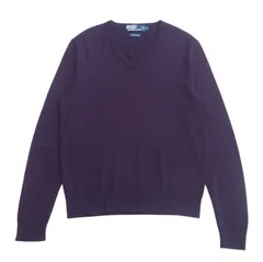 POLO RALPH LAUREN ポロ・ラルフローレン ヴィンテージ セーター サイズS 総カシミヤ Vネック【おすすめ】 ブランド古着【中古】20250325/RA3845