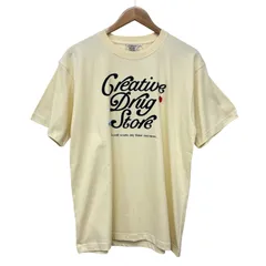 Verdy×Creative Drug Store Tシャツ　Lサイズ　ホワイト Creative Drug Store クリエイティヴドラッグストア CDS x VERDY