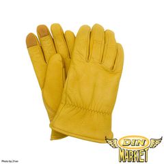 DEER SKIN GLOVE THINSULATE ゴールド ウィンターグローブ