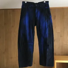 y's ワイズ　デニムサルエルパンツ　ヨウジヤマモト Yohji Yamamoto ヨウジヤマモト Y's ワイズ YQ-P99-005 シンチ