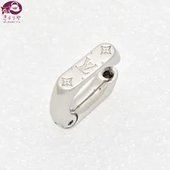希少モデル)louis vuittonルイヴィトン男性用イアリング 片耳 LOUIS VUITTON ルイヴィトン ピアス 両耳用 エセンシャル V