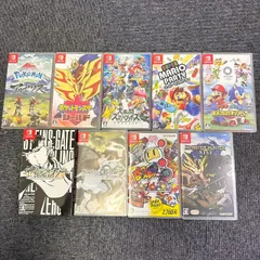 任天堂 Nintendo Switch ニンテンドー スイッチ ゲームソフト 9タイトル まとめ売り スーパーマリオパーティ ポケモン モンハン